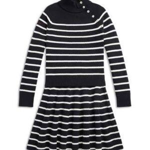 Ralph Lauren girls knit skirt set
